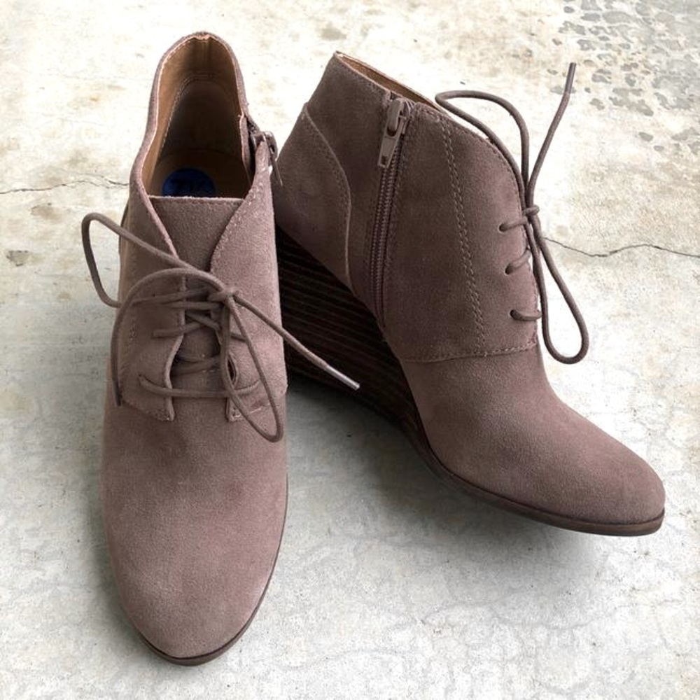 Brown Shylow Suede Ankle Boots/Booties